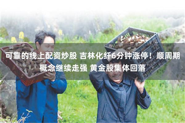 可靠的线上配资炒股 吉林化纤6分钟涨停！顺周期概念继续走强 黄金股集体回落